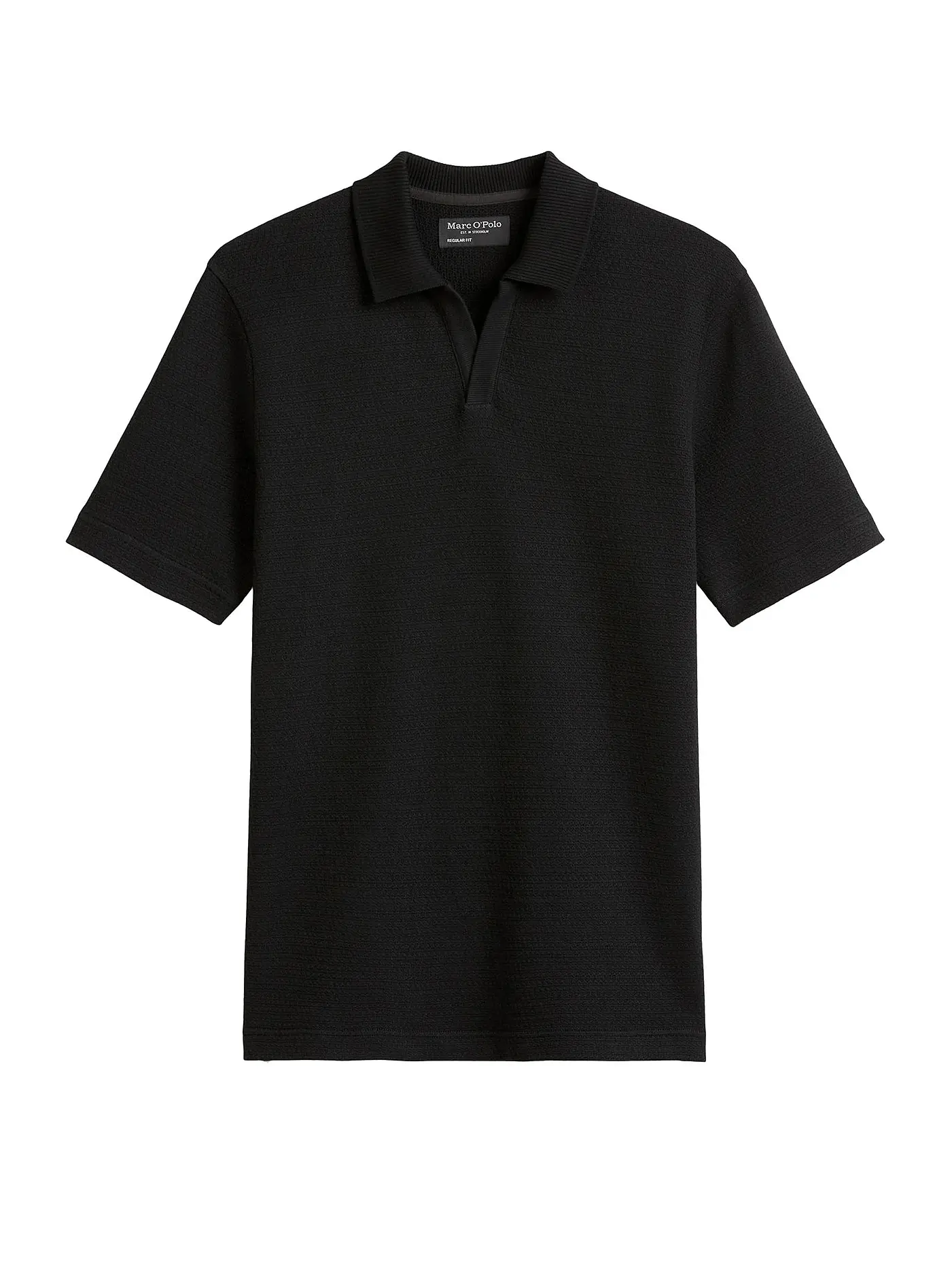 MARC O'POLO | Poloshirt | schwarz